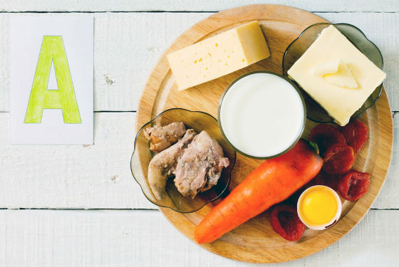 Продукты с большим содержанием ретинола