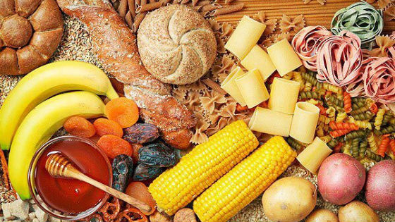 Продукты с высоким содержанием углеводов